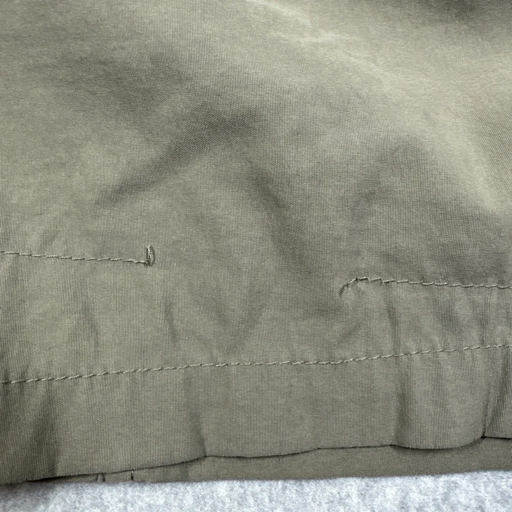 Kuhl Radikl Cargo Hiking Shorts Size 36x8 Khaki Nylon Outudoor Trails Gorpcore